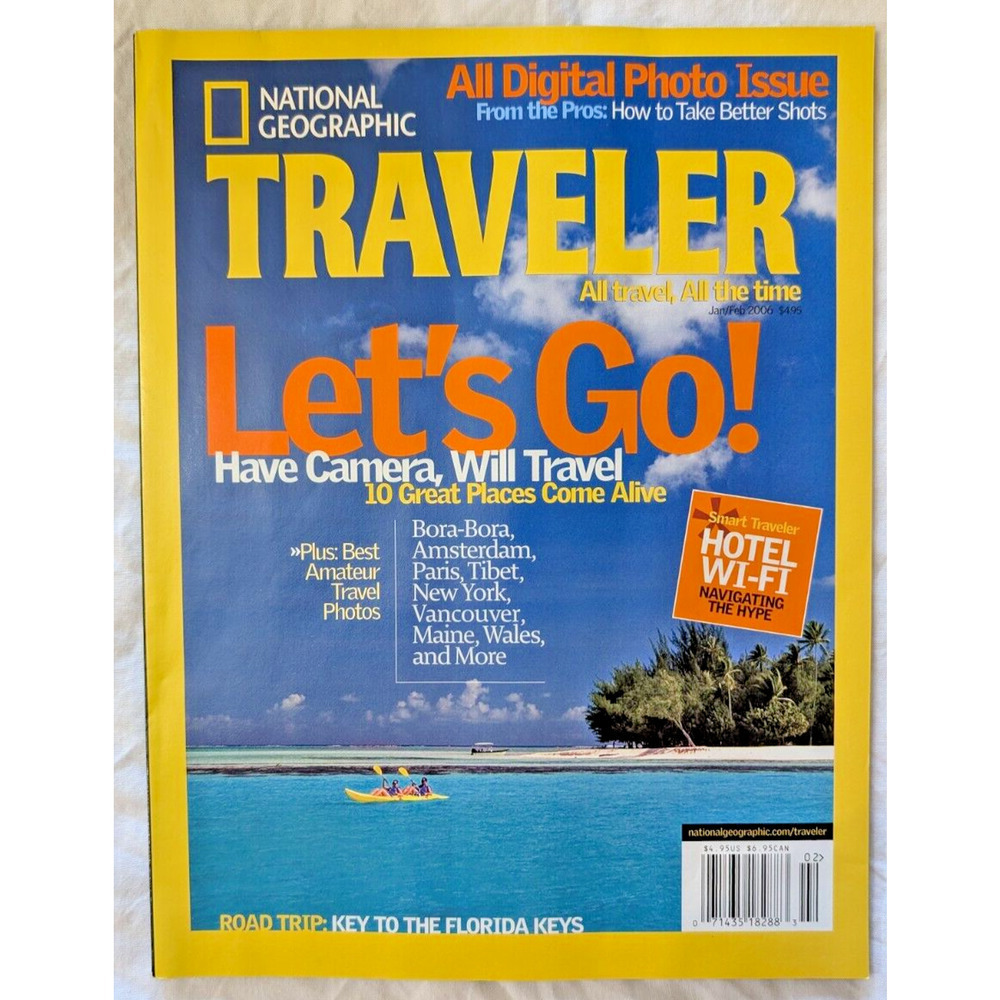 National Geographic Traveler Magazine Jan/Feb 2006 Annual Photography Issue
